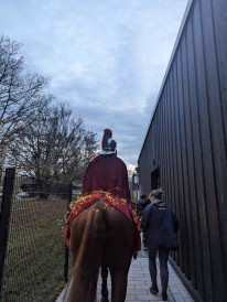 St Martin auf einem Pferd
